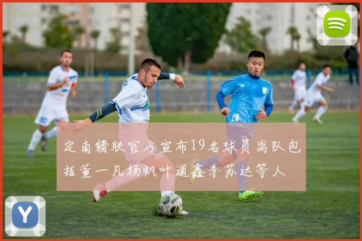 定南赣联官方宣布19名球员离队包括董一凡杨帆叶道鑫李苏达等人